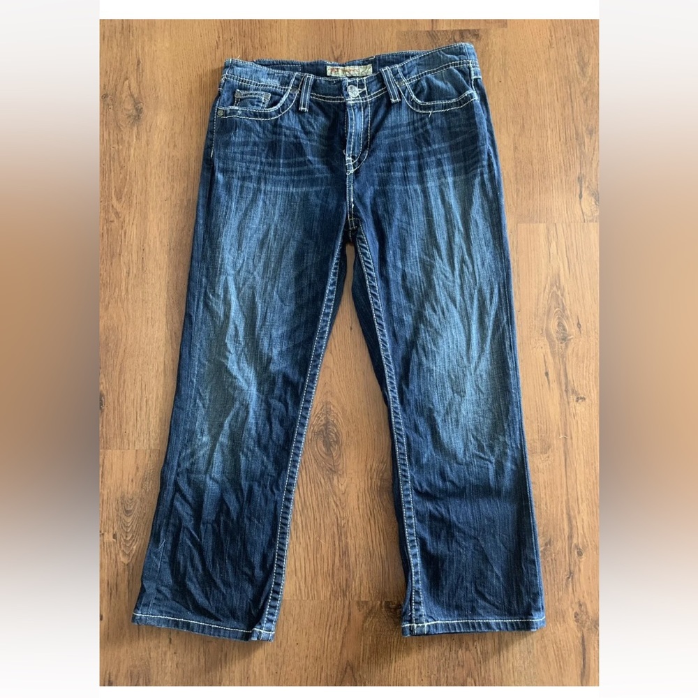 BKE Harper Denim Cropped Jeans Size 30